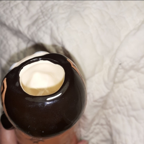 Vintage Alberta's Indian Man Red Eye Decanter Bottle1970’s Hand Painted - Picture 7 of 8